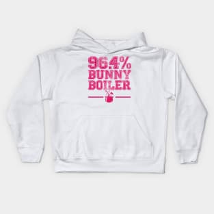 96.4% Bunny Boiler Kids Hoodie